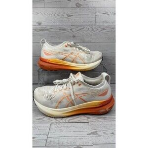 Asics Gel-Kayano 31 Womens Sz 8 White Blue Athletic Running Shoes Sneakers #239